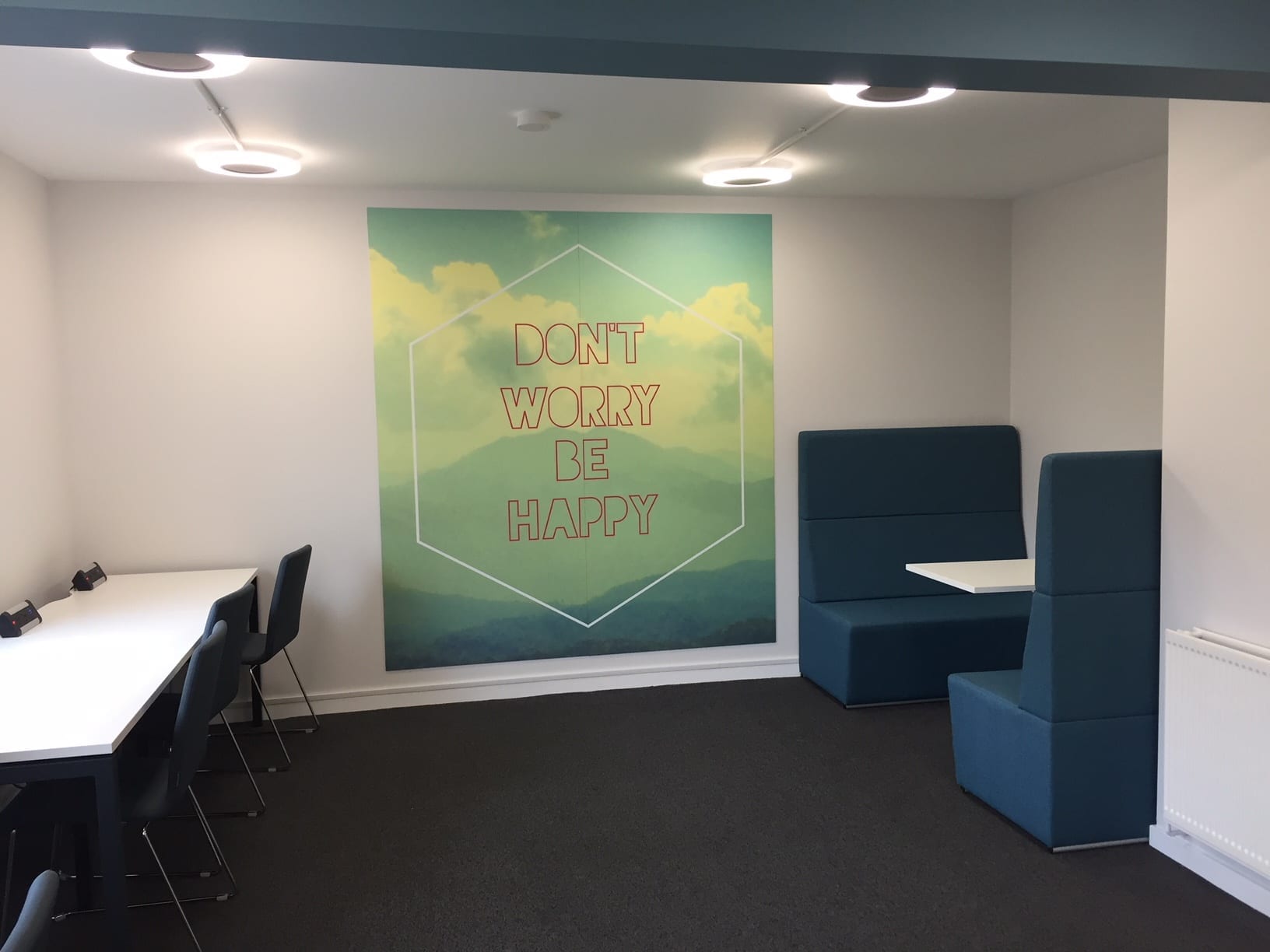 Refurbished Student Communal Space in Reading