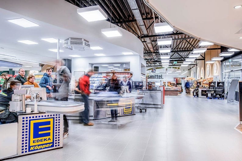 Human-centric lighting boosts supermarket sales by 28%