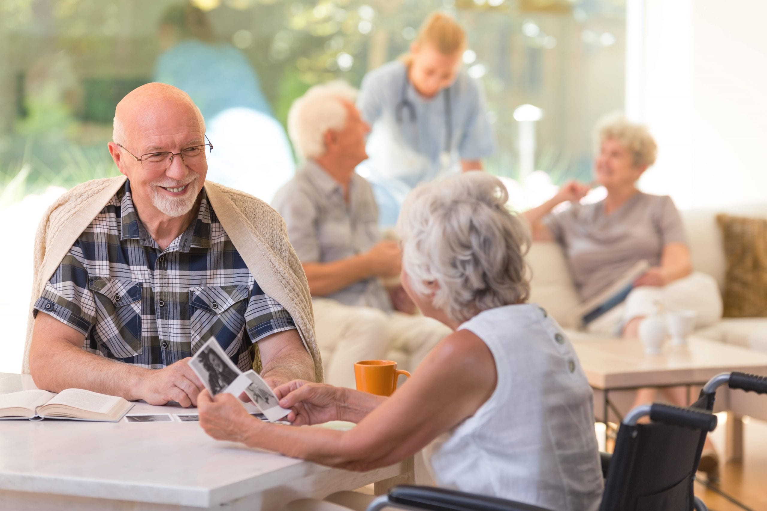 Care home design guide for residents with dementia and sight loss